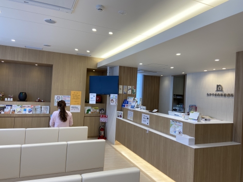 待合室のレイアウトを変更しました